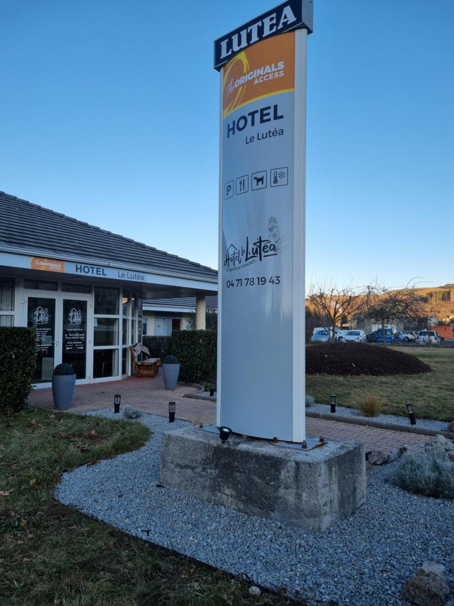 The Originals Access, Hotel Le Lutea Riom-ès-Montagne Exteriér fotografie